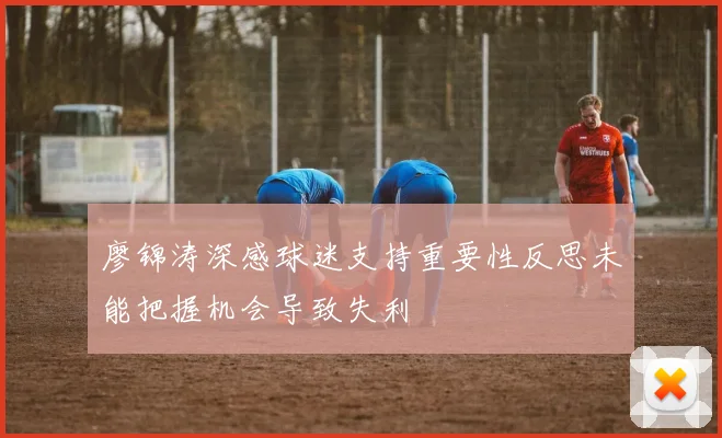 廖锦涛深感球迷支持重要性反思未能把握机会导致失利